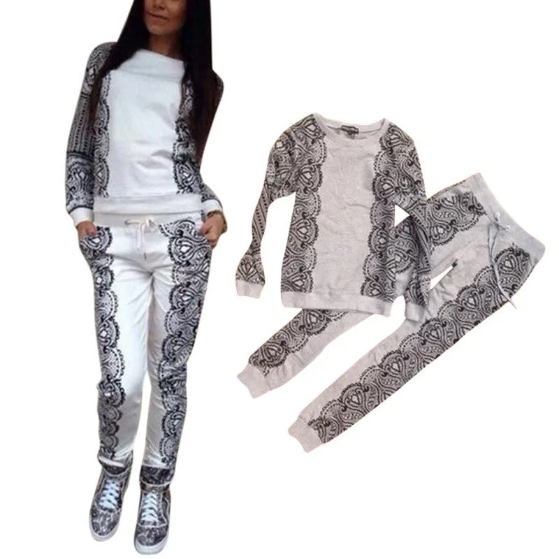 Newest Women Tracksuits 2 Piece Set Hoodies Sweatshirt Pants Sets Wear Casual Suit 3 Szie For Choice SM6