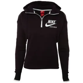 Nike Archive 1/2 Zip Hoodie Womens Style : 909147