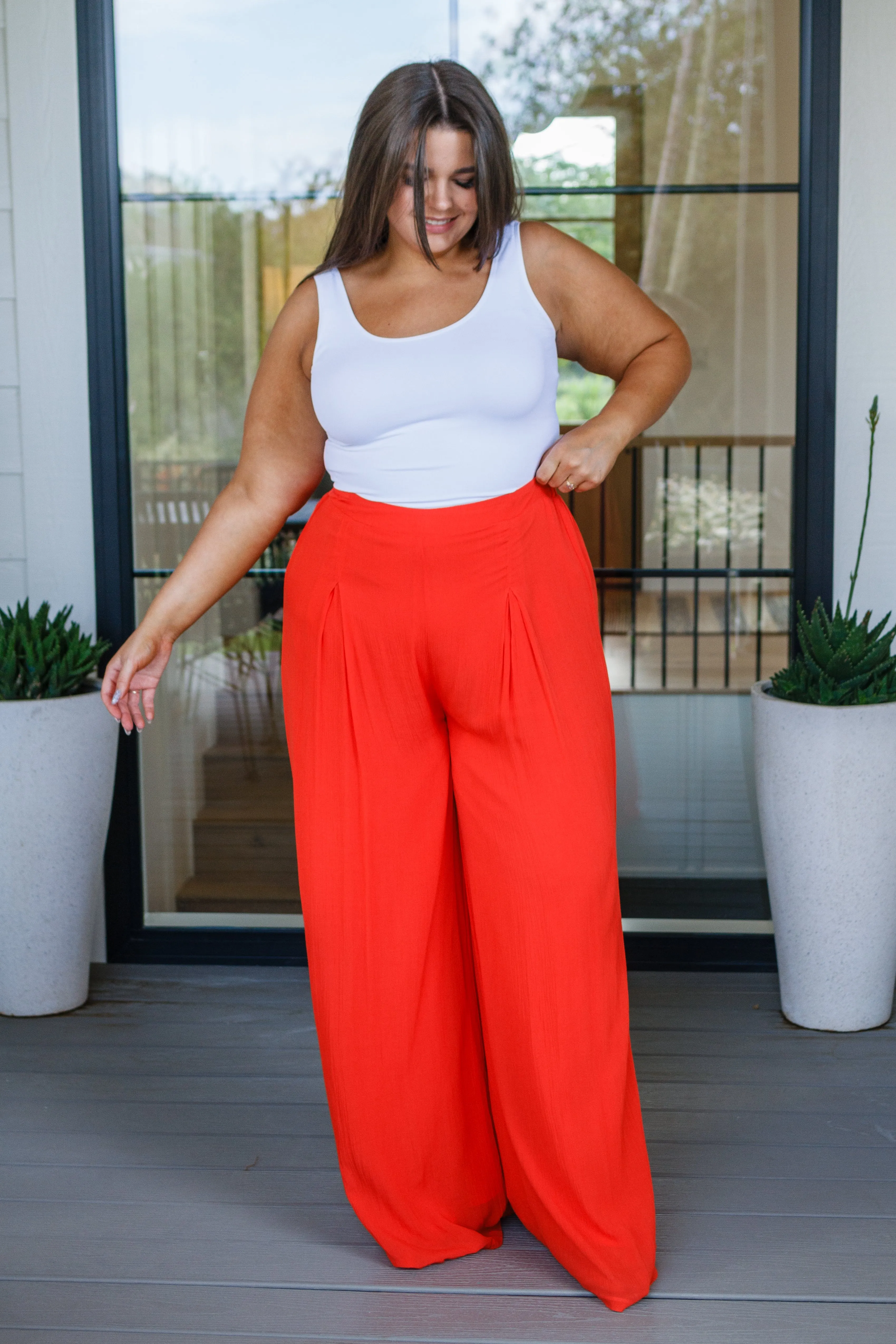 Not So Subtle Wide Leg Pants**