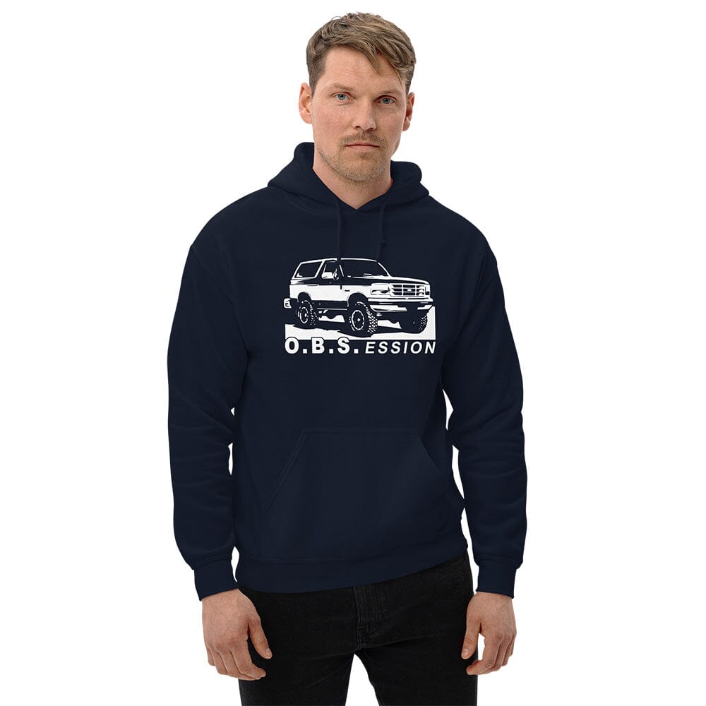 OBS Bronco Hoodie Sweatshirt Based on 90s SUV