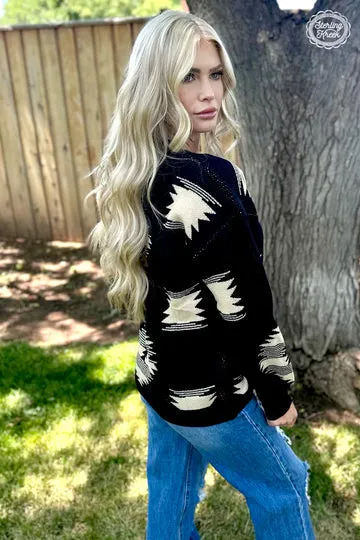 Paint It Aztec Sweater