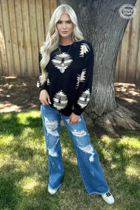 Paint It Aztec Sweater