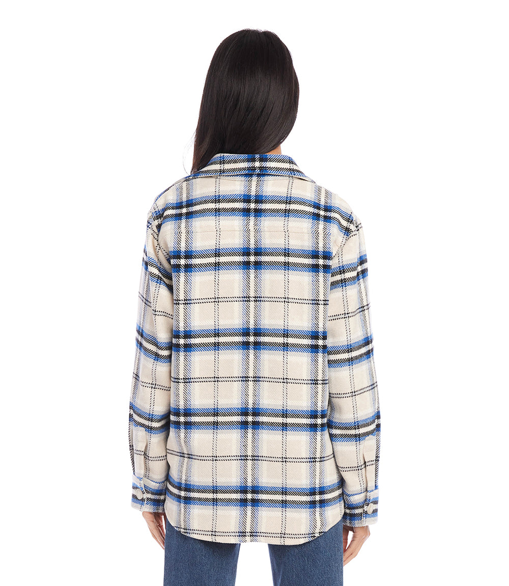 Plaid Shirt Jacket