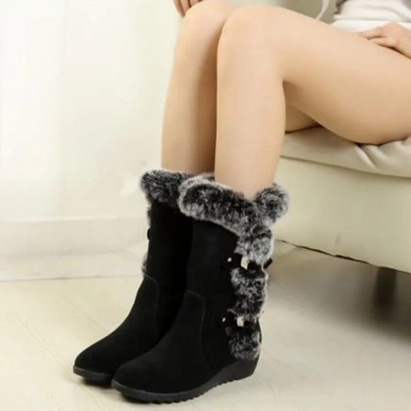 Plush Winter Women Boots