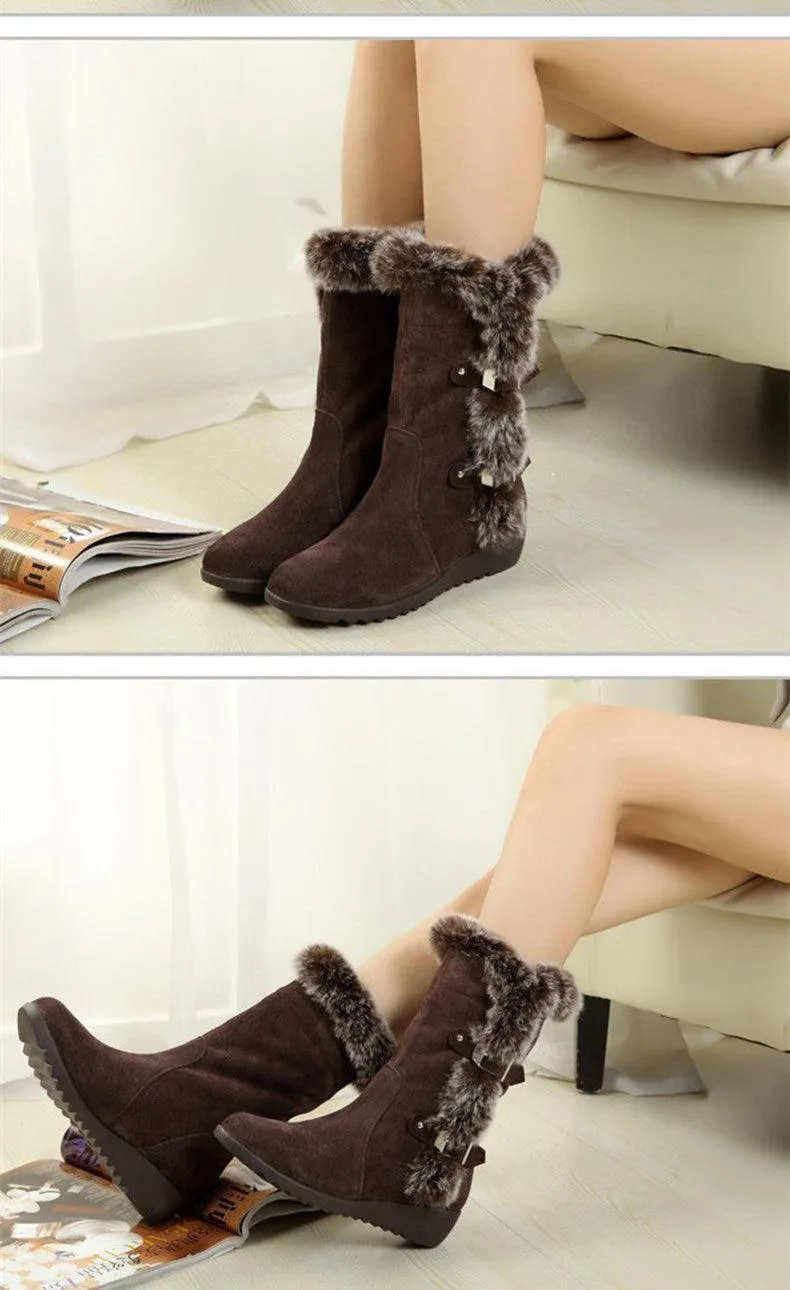 Plush Winter Women Boots