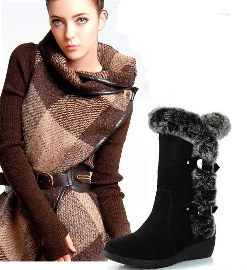 Plush Winter Women Boots