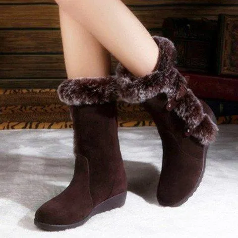 Plush Winter Women Boots