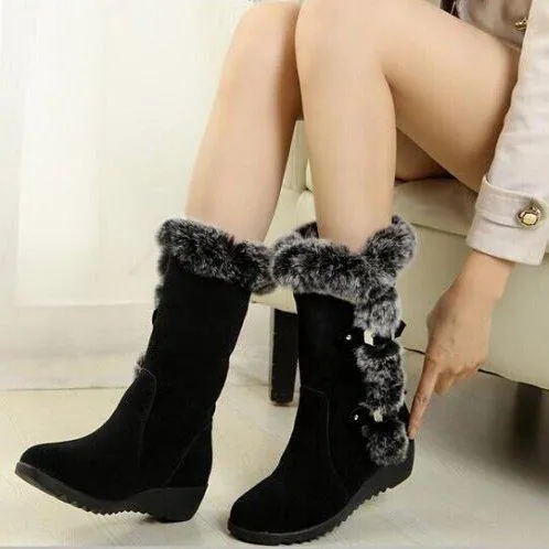 Plush Winter Women Boots