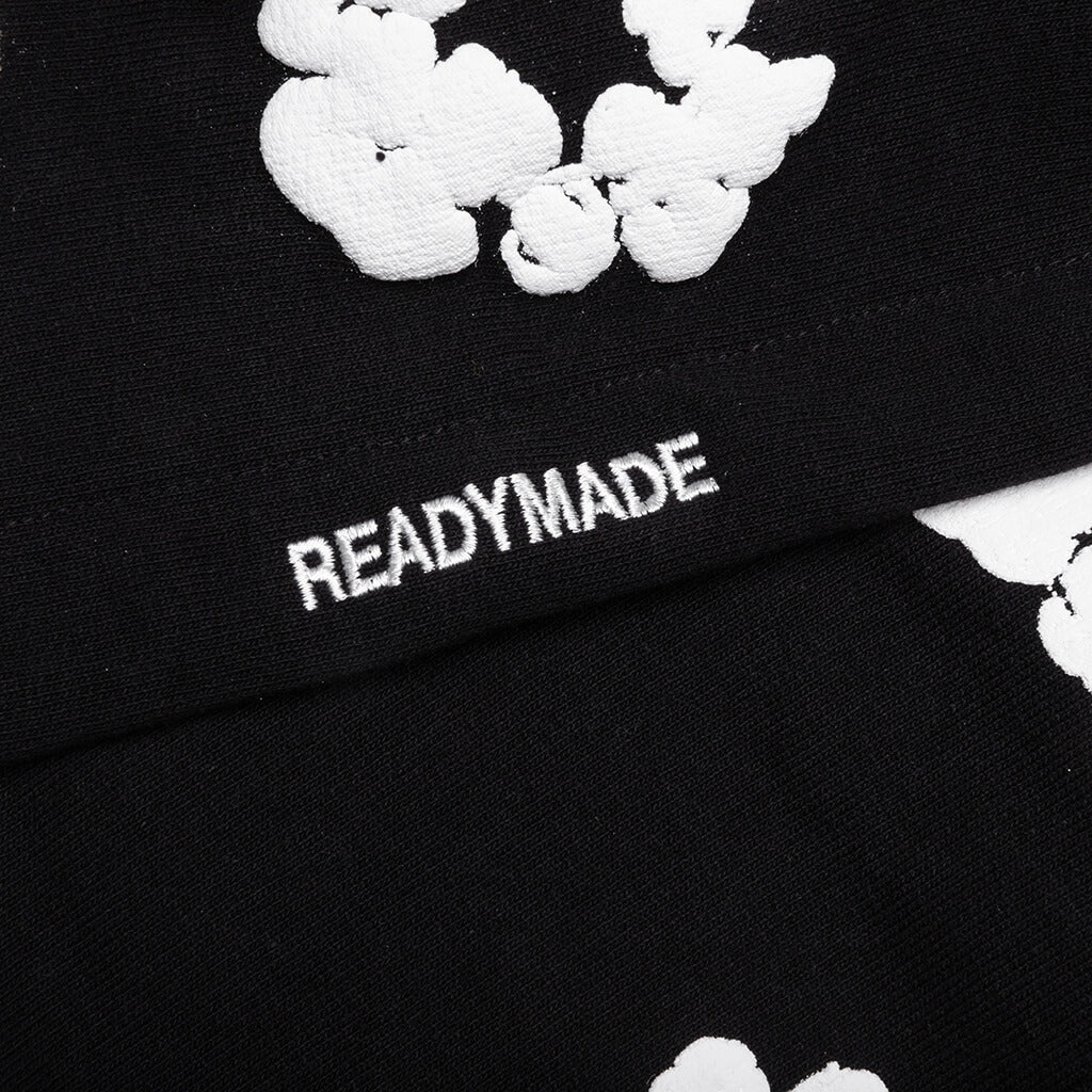 ReadyMade x Denim Tears Cotton Wreath Hoodie - Black