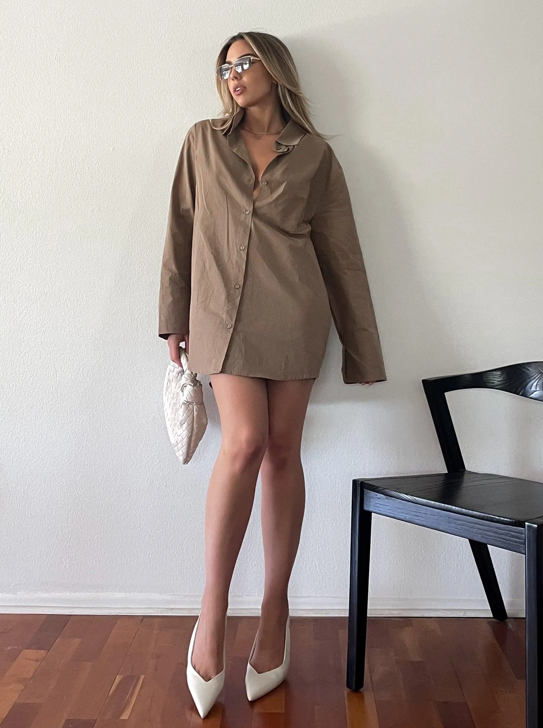 Rush Hour Shirt Dress - FINAL SALE