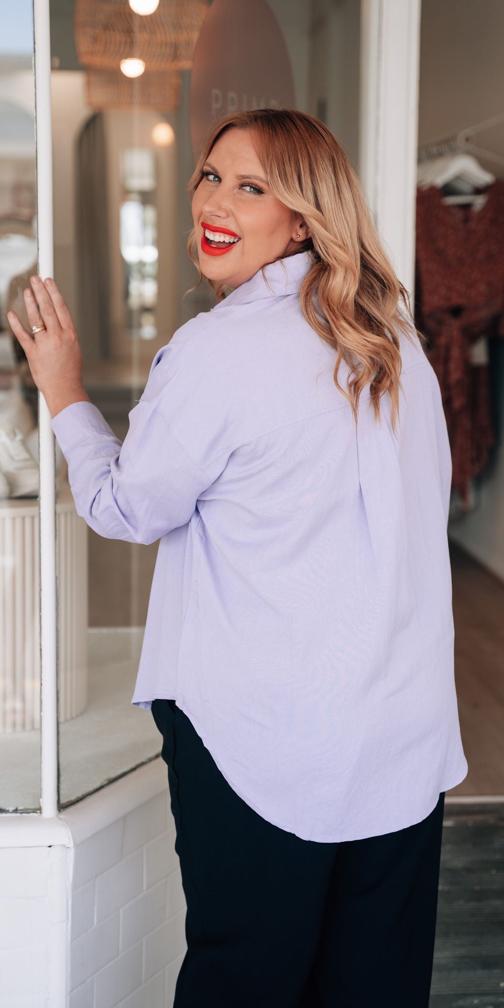 Sara shirt - violet