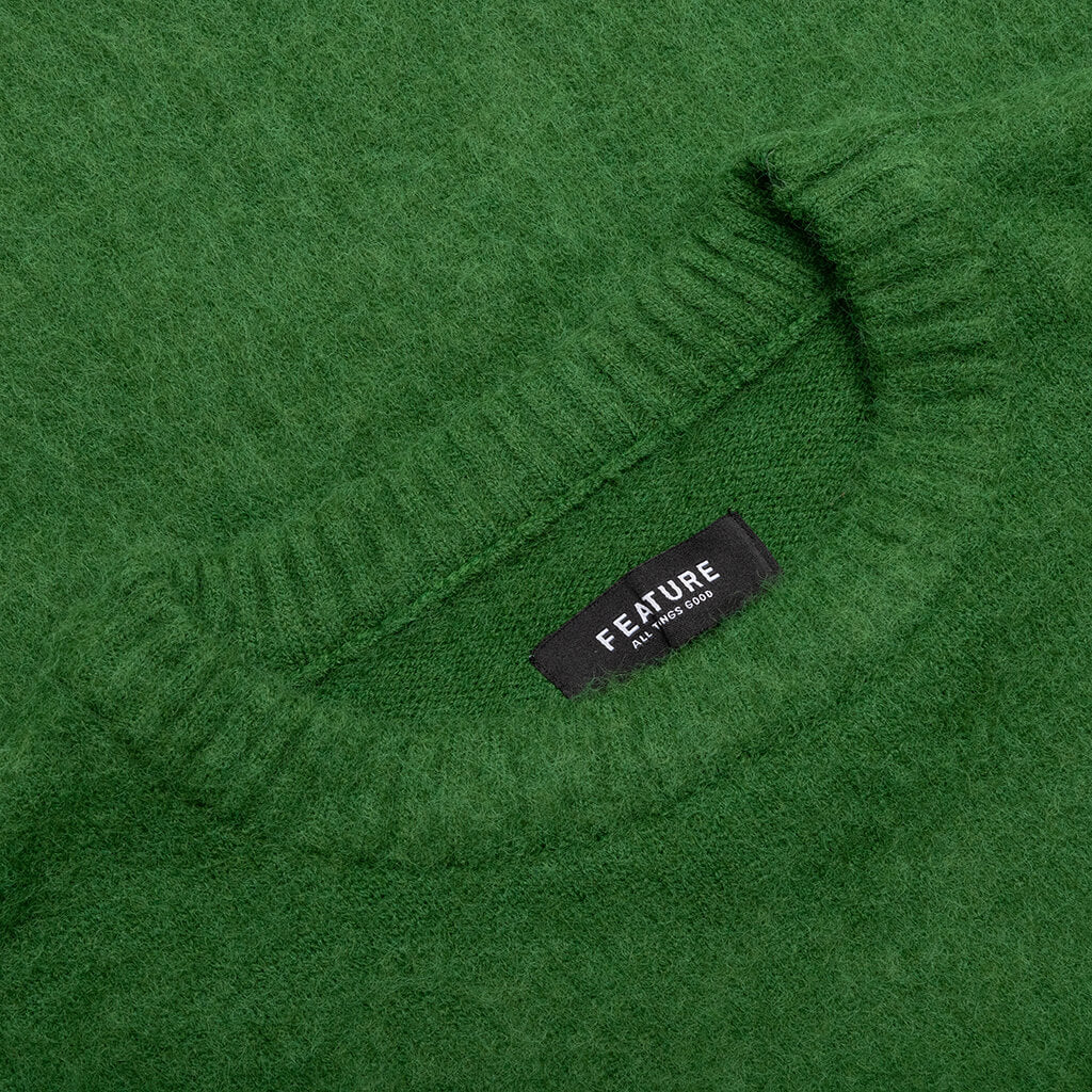 Script Logo Sweater - Green