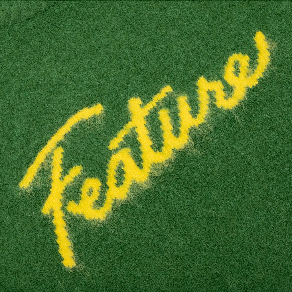 Script Logo Sweater - Green