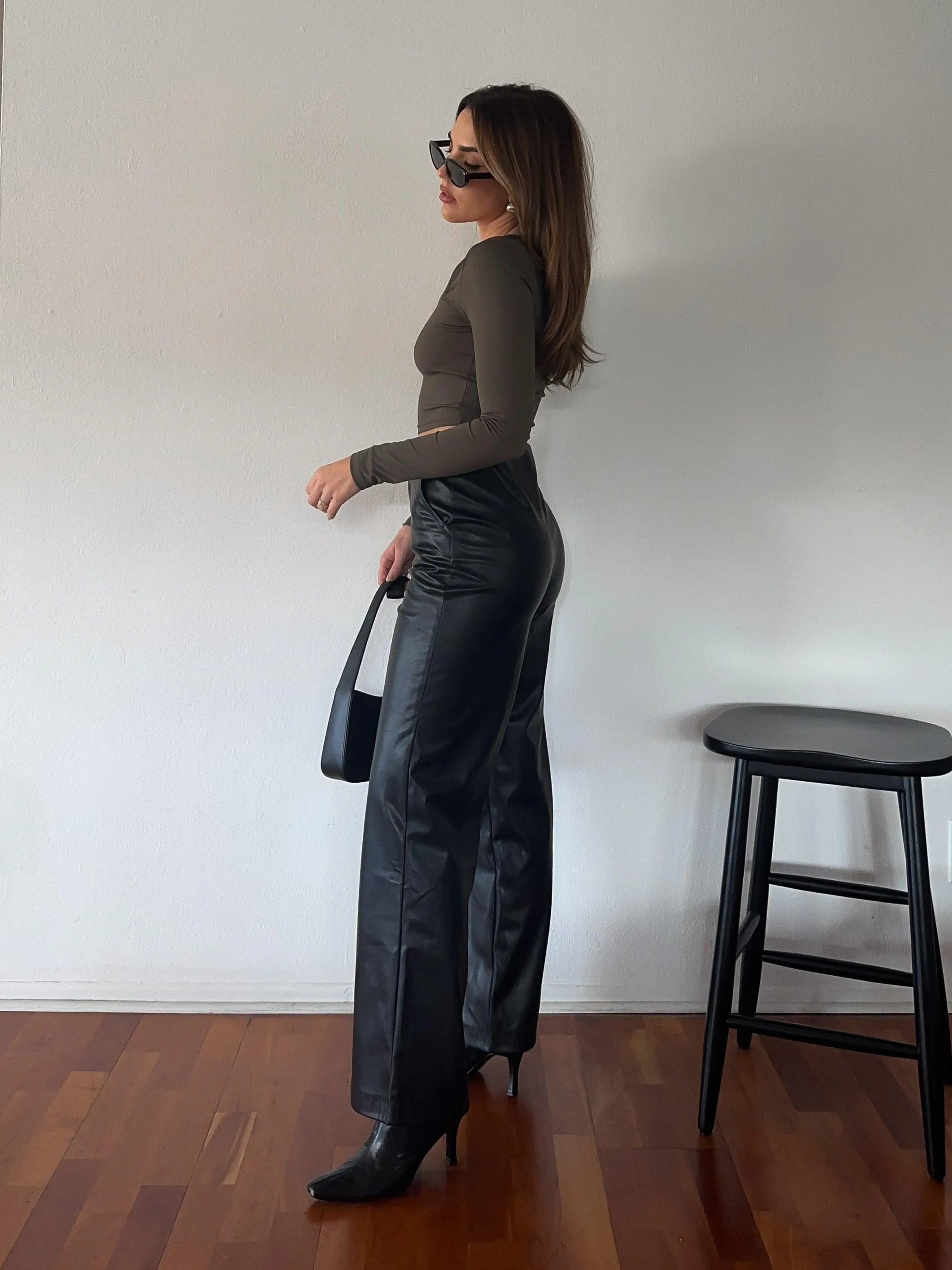 Shadow Siren Leather Pants - FINAL SALE