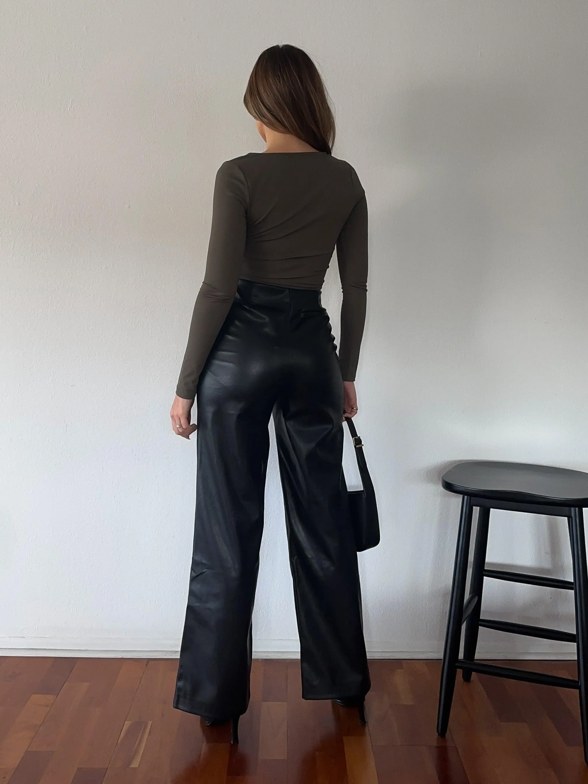 Shadow Siren Leather Pants - FINAL SALE