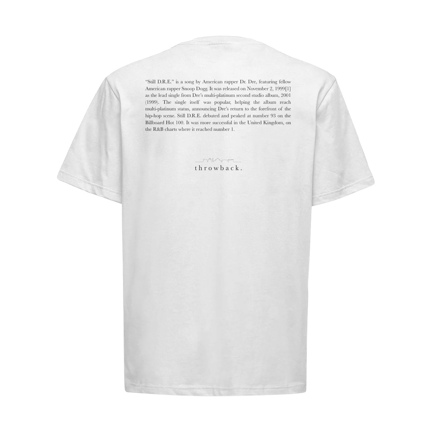 SNOOPDRE TEE WHITE