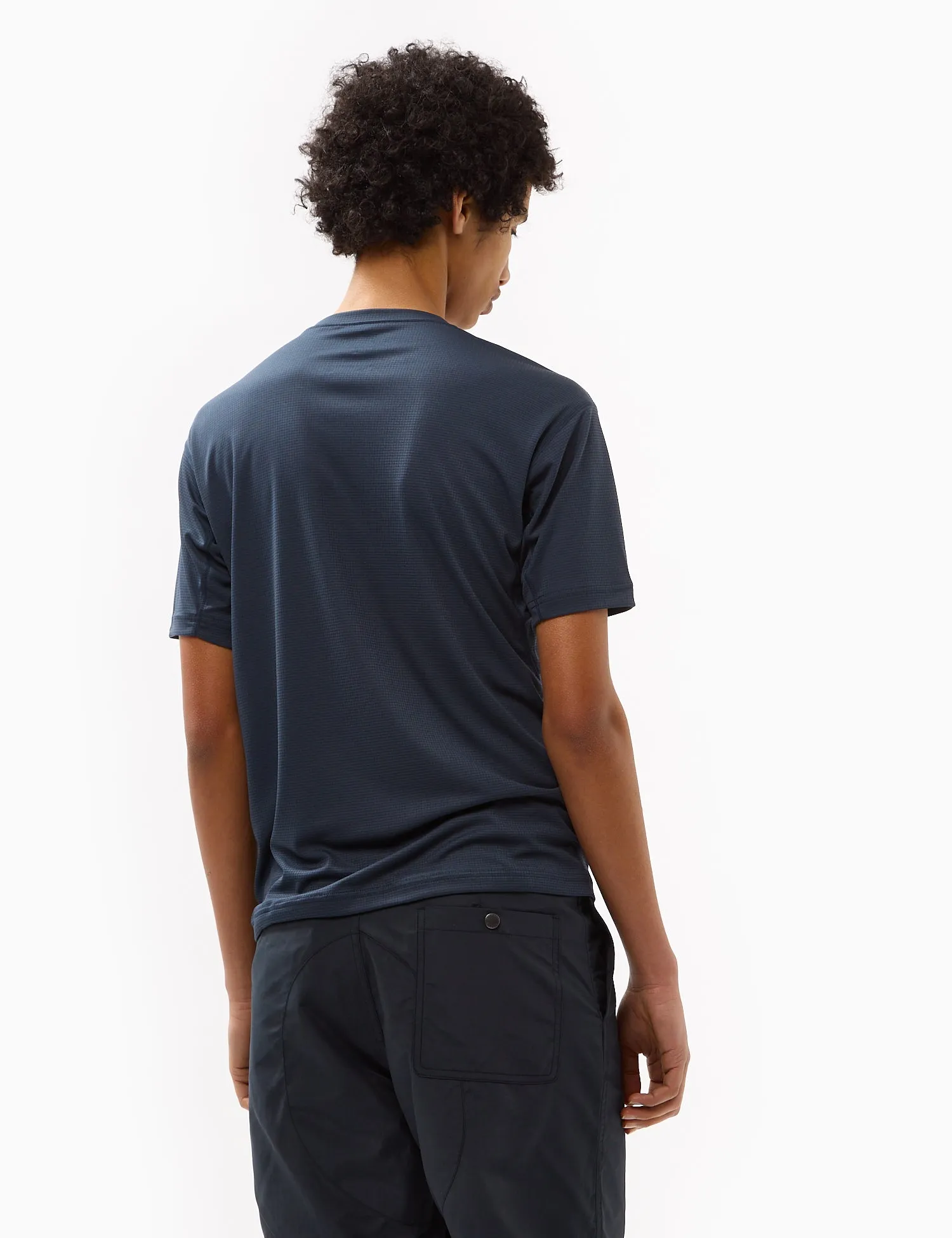 Snow Peak Power Dry Short Sleeve T-Shirt - Midnight Blue