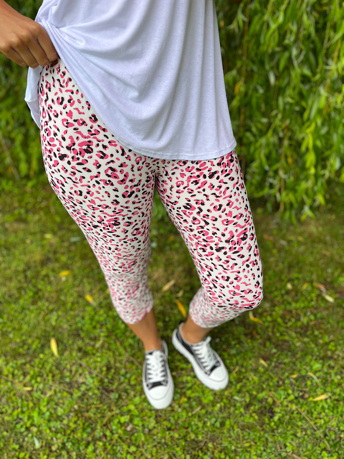 Soft Touch Leopard 3/4 Leggings Andrea