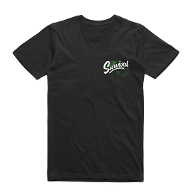 SRVL GATOR TEE BLK/GRN