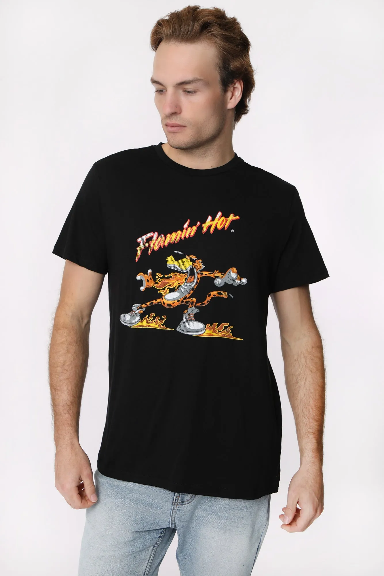 T-Shirt Imprimé Flamin' Hot Cheetos Homme