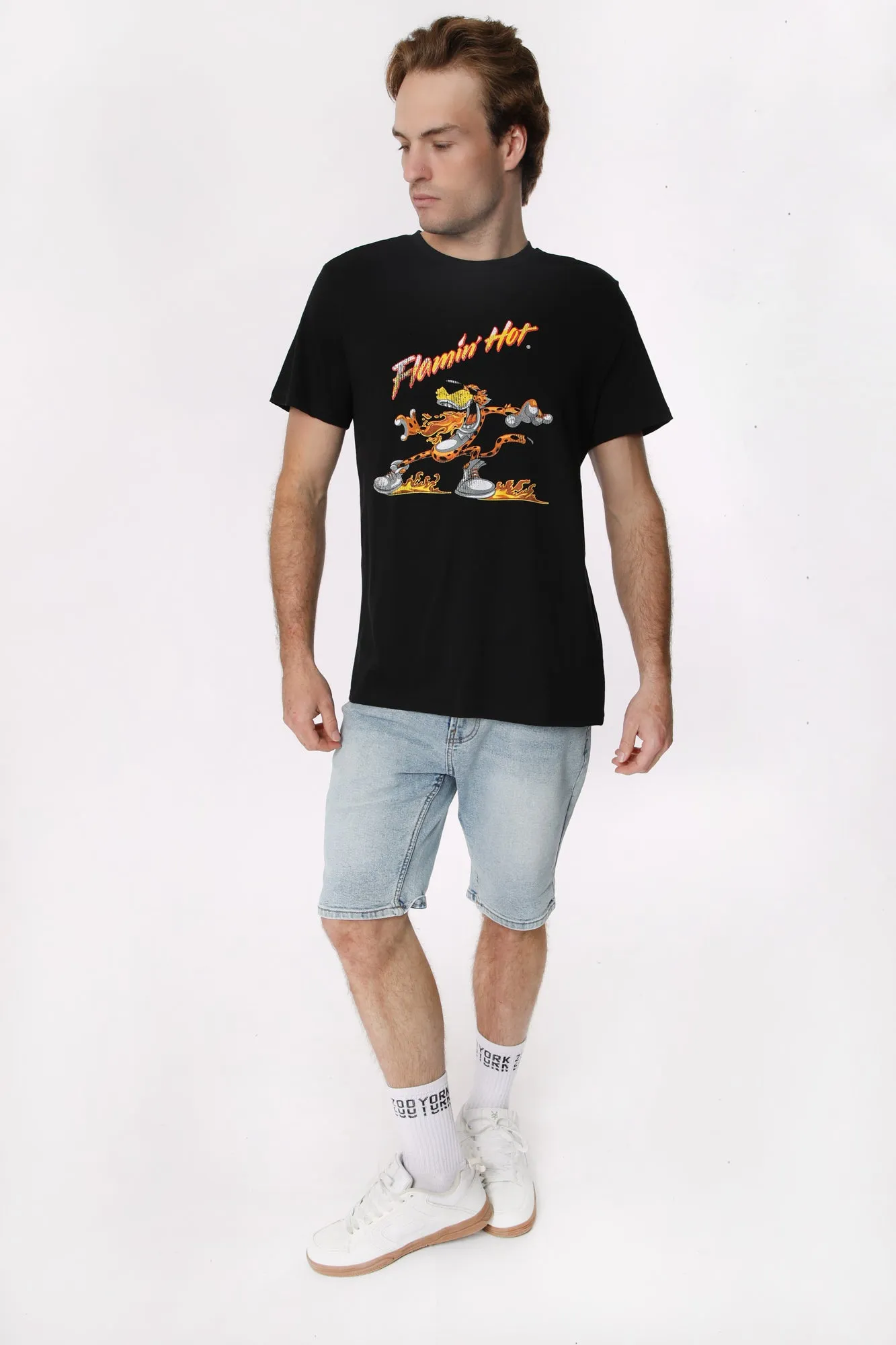 T-Shirt Imprimé Flamin' Hot Cheetos Homme