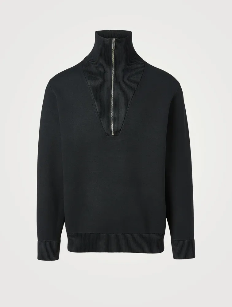 THEORY Quarter-Zip Sweater