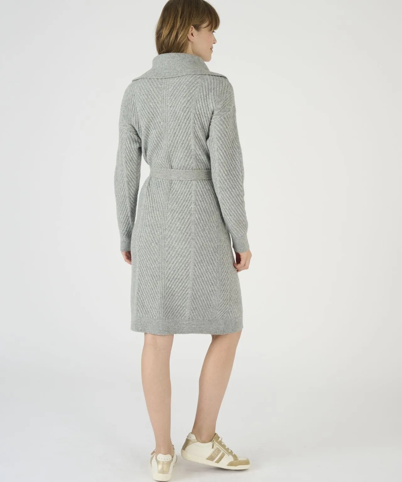 Thermal Long Sleeved Knitted Dress