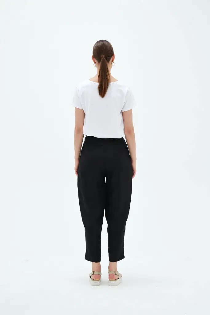 Tirelli - Classic Linen Pant - Navy