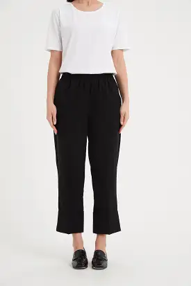 Tirelli - Deep Cuff Pants - Black