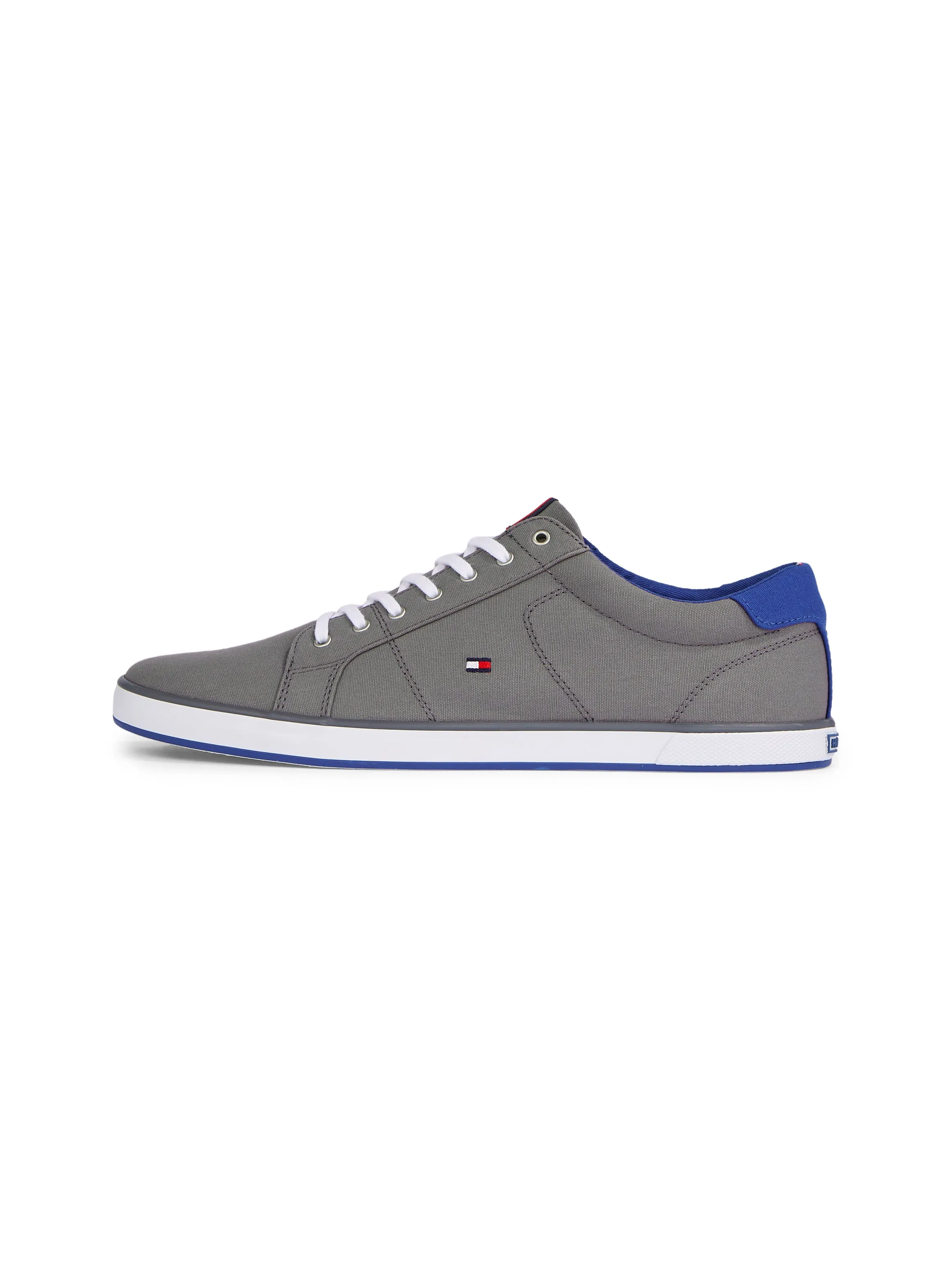 Tommy Hilfiger Steel Grey Canvas Sneaker