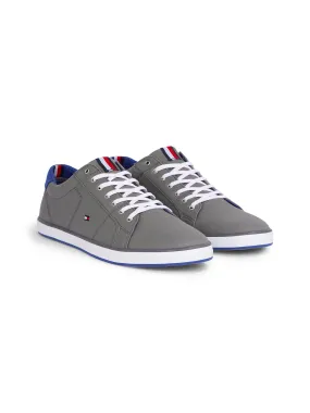 Tommy Hilfiger Steel Grey Canvas Sneaker