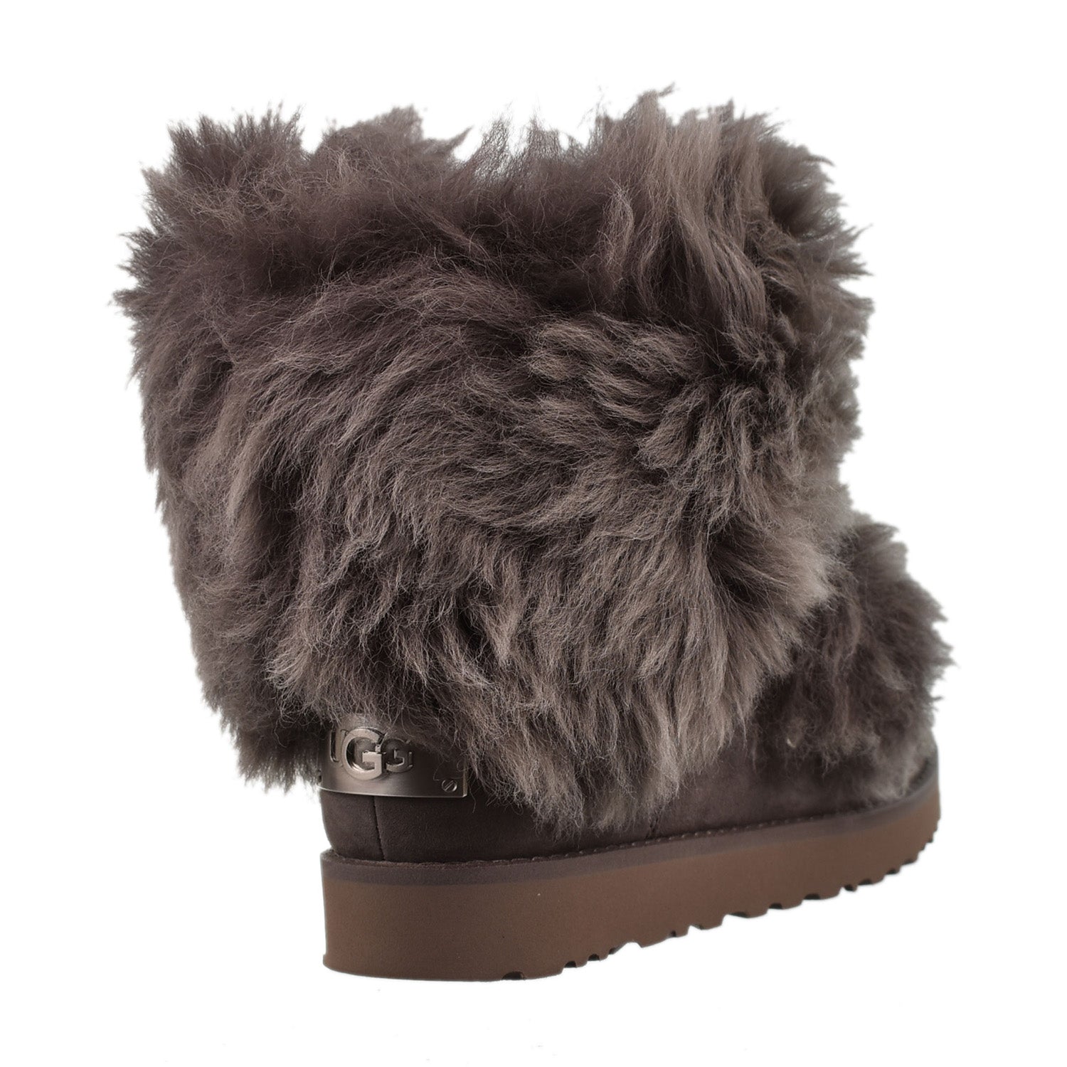 UGG Classic Posh Mini Fur Women's Boots Grey