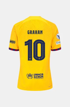 UWCL FC Barcelona fourth shirt 23/24 – Junior  - GRAHAM