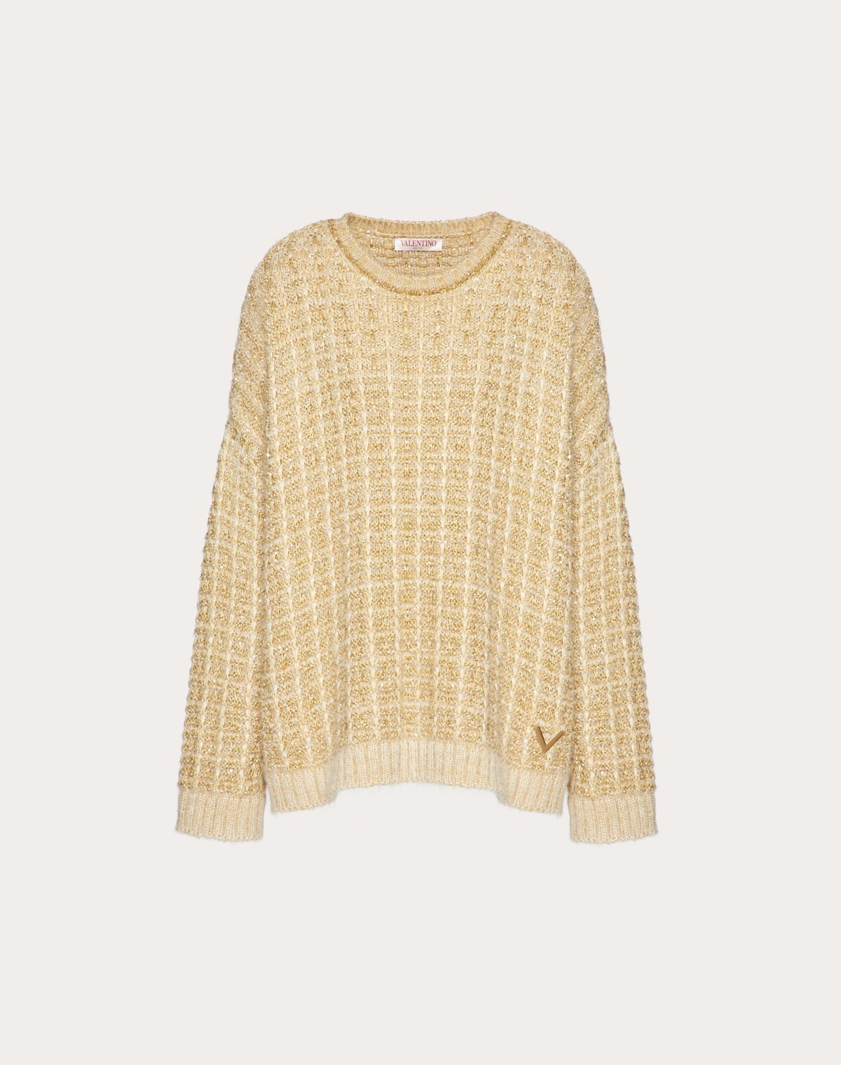 VALENTINO  |Mohair Lurex Sweater