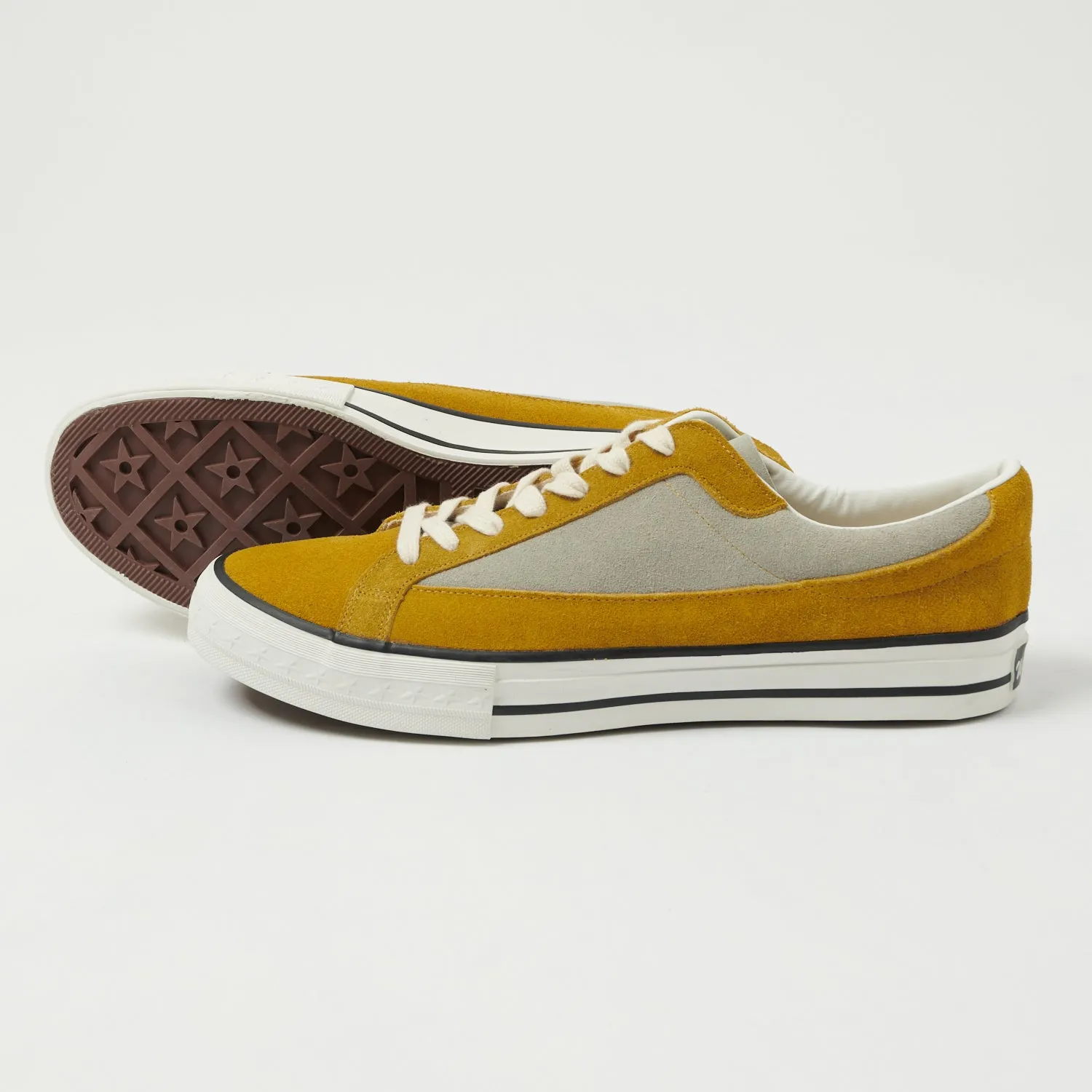 Warehouse 3600 Suede Sneaker - Mustard