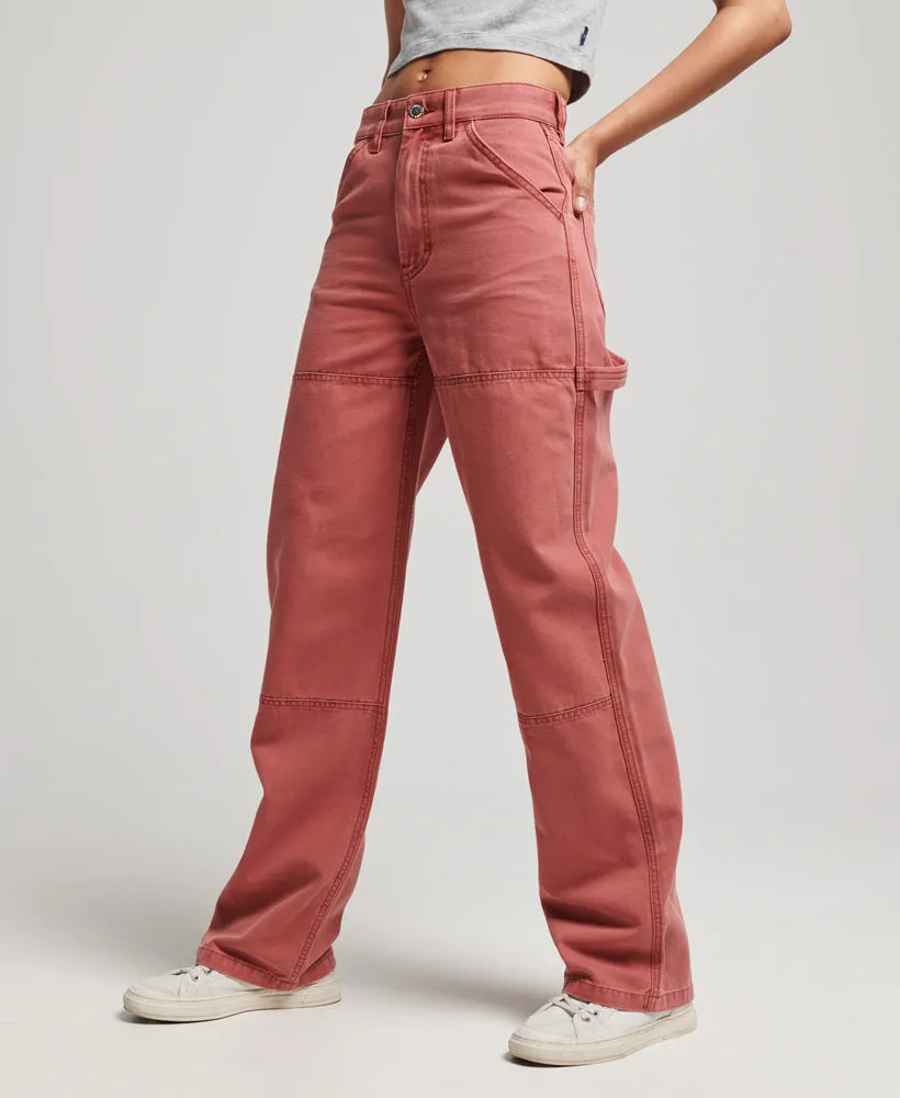 Wide Leg Carpenter Pants | New Port