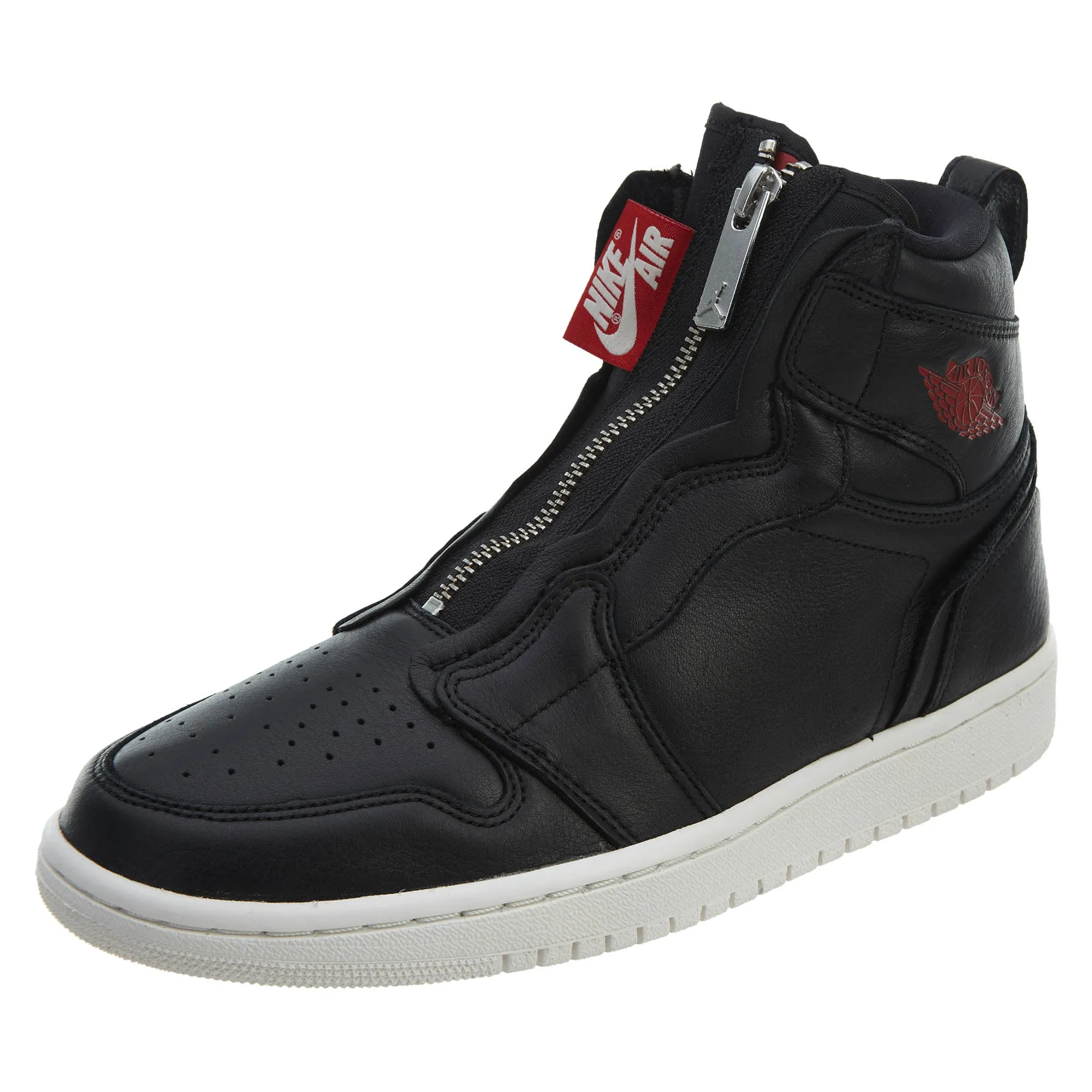 Wmns Air Jordan 1 Hi Zip Prem - black Womens Style :AT0575