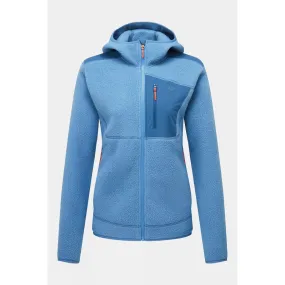 Womens Highpile Hooded Fleece Jacket