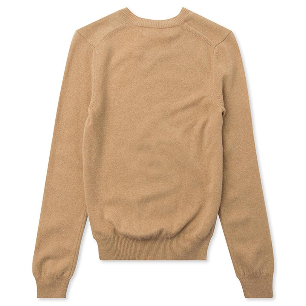 Women's Knit Sweater - Tan